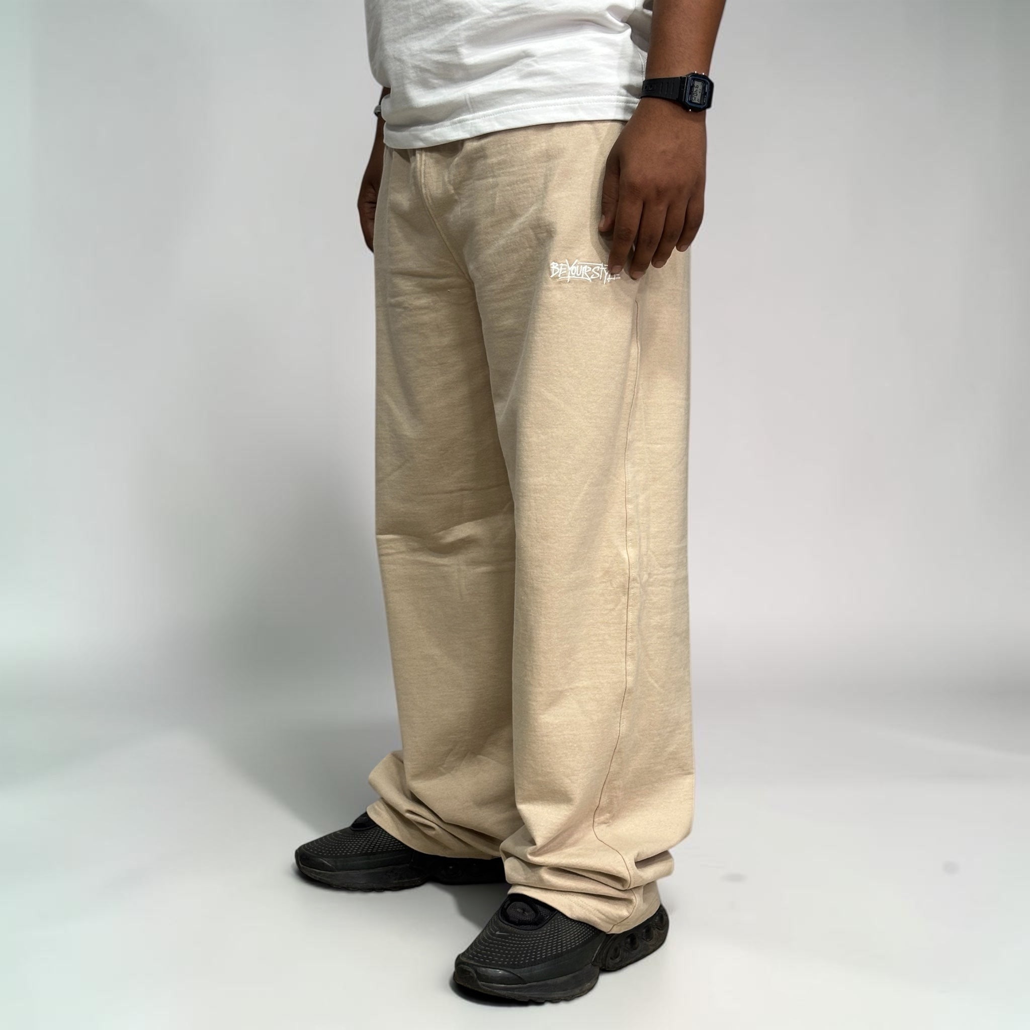 Beyourstyle Baggy Sweatpants (BEIGE)