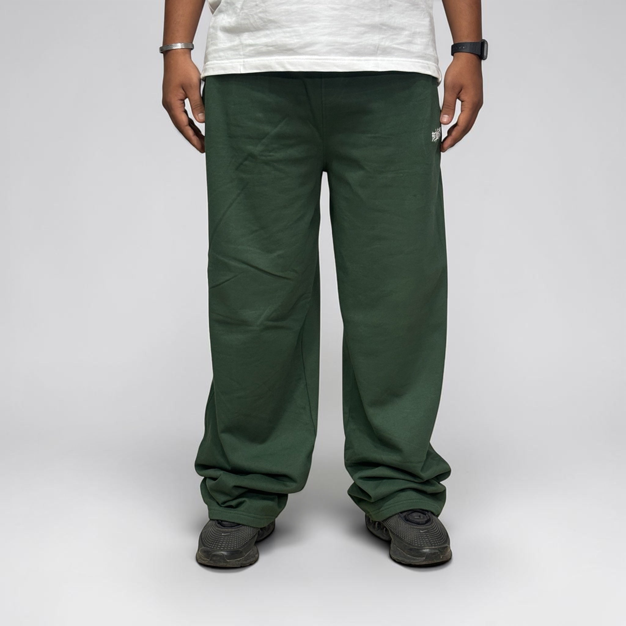 Beyourstyle Baggy Sweatpants (Bottle Green)